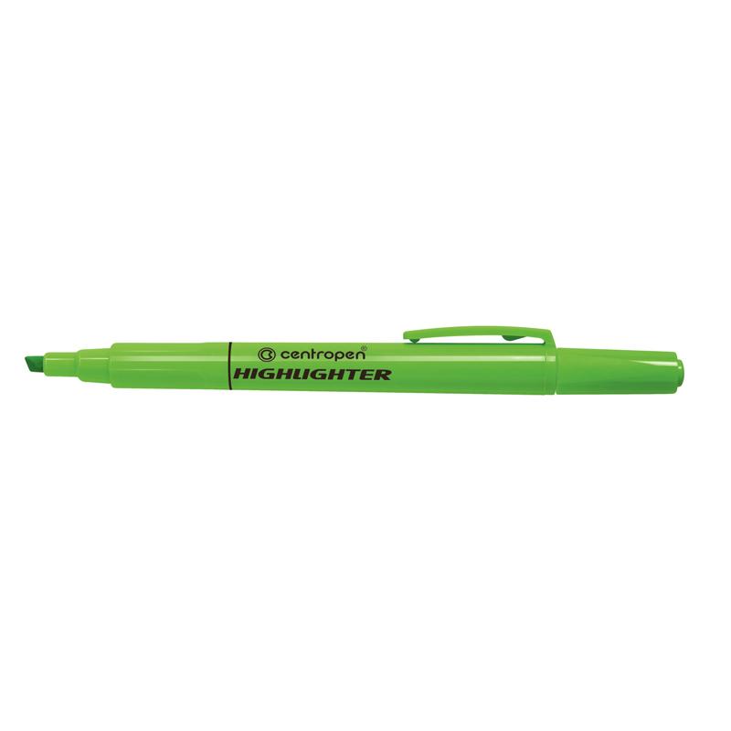 Маркер CENTROPEN Fax 8722/04 1-4 мм клиноподібний зелений